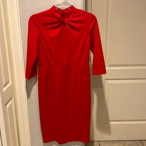 Donna Morgan red dress